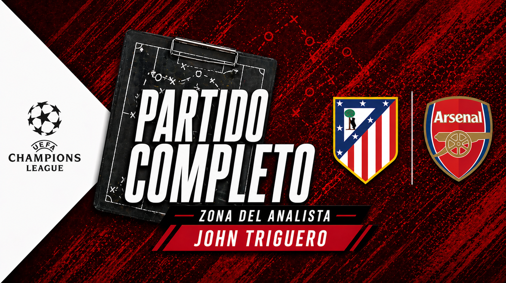 PARTIDO COMPLETO | ATM vs Arsenal Champions League