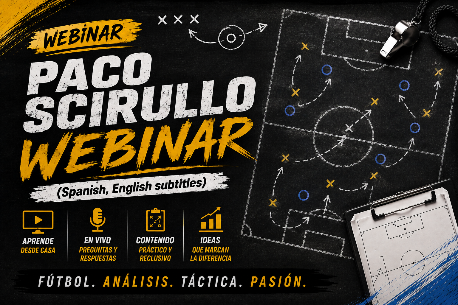 Paco Seiru-llo Webinar | Tactical Football Analysis (Spanish, English Subtitles)